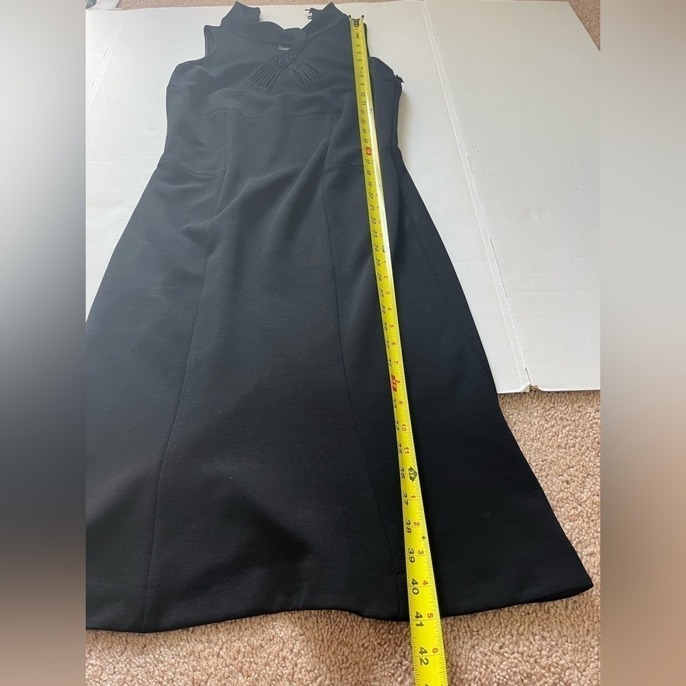 Diane Von Furstenburg Black Sleeveless PC Dress - Picture 5 of 12
